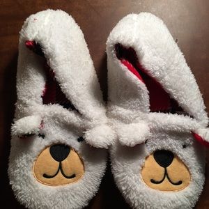 Polar bear slippers